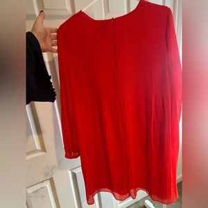 Orange/Red Holiday Dress